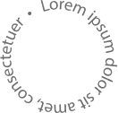 Circular text